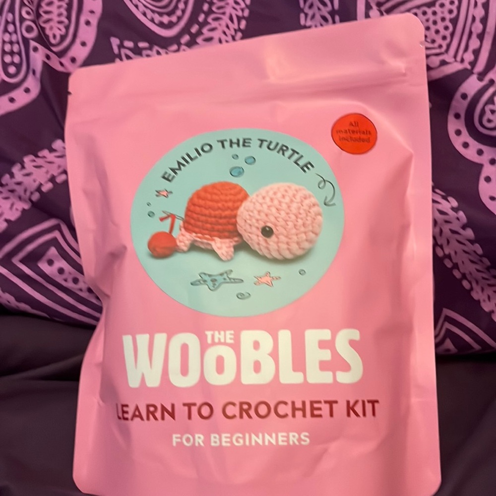 Woobles Emilio the turtle beginner